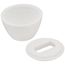 Round White Bolt Cap w/ Washer (Bag of 100)