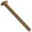 1/4" x 2-1/4" Brass Snap-off Bolt