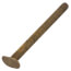1/4" x 2-1/4" Brass Snap-off Bolt