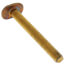 1/4" x 2-1/4" Brass Closet Bolt - Elite Packs (box of  50 pairs)