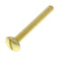 5/16" x 3" Brass Plated Tank to Bowl Bolt Set w/ Hex Nut (box of 50 pairs)