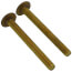5/16" x 3" Brass Tri-Bolt Tank to Bowl Bolt Set