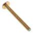 5/16-18" x 3" Brass Plated Tank Bolt