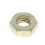 5/16-18" Brass Plated Heavy Hex Jam Nut (Box of 100)
