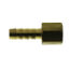 1/4" x 12" Brass Float Rod (box of 25)