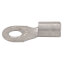 #10 Bolt Hole Non-Insulated Copper Ring Terminal, 12-10 AWG