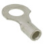 1/4" Bolt Hole Non-Insulated Copper Ring Terminal, 12-10 AWG