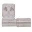 0.64" x 0.63" Non-Insulated 90-Degree Flag Female Disconnect, 0.250" x 0.32" Tab, 12-10 AWG