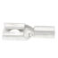 0.73" x 0.31" Non-Insulated Female Disconnect, 0.250" x 0.32" Tab, 12-10 AWG