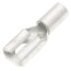 0.73" x 0.31" Non-Insulated Female Disconnect, 0.250" x 0.32" Tab, 12-10 AWG