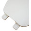 Builder Grade Plastic Elongated Toilet Seat w/ Factory-Installed "Living" Hinge - White