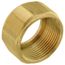 3/4" Brass Gauge Glass Nut