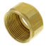 5/8" Brass Gauge Glass Nut
