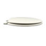 White Elongated Deluxe Molded Wood Toilet Seat