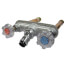 Model C22 3/4" Freezeless Hot & Cold Wall Faucet, Metal Handle (Chrome)