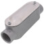 3/4" Threaded C Type Rigid Conduit Body w/ Cover - Aluminum