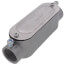 3/4" EMT & Rigid Combo C Type Conduit Body w/ Cover and Gasket - Aluminum