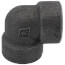1/2" 3000# A105N Carbon Steel 90° Elbow NPT