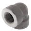 1" 3000# A105N Carbon Steel 90° Elbow NPT