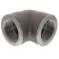 2-1/2" 3000# A105N Carbon Steel 90° Elbow NPT