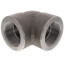 4" 3000# A105N Carbon Steel 90° Elbow NPT