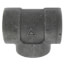 4" 3000# A105N Carbon Steel Tee NPT