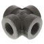 1" 3000# A105N Carbon Steel Cross (NPT)