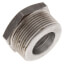1-1/2" x 1" 3000# A105N Carbon Steel Hex Bushing NPT