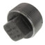 1-1/4" 3000# A105N Carbon Steel Solid Square Head Plug (NPT)