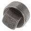 1-1/2" 3000# A105N Carbon Steel Solid Square Head Plug (NPT)