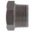 1" 3000# A105N Carbon Steel Hex Head Plug (NPT)