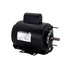 6-1/2" Capacitor Start Resilient Base Motor w/ Auto Overload (115/208-230V, 1725 RPM, 1/2 HP)