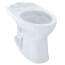 Drake II 1.28 gpf Elongated Toilet Bowl Only w/ Cefiontect & T40 WASHLET+ Ready, less Seat (Cotton White)