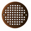 5.196" Heavy Duty Round Cast Brass Strainer (Old World Bronze)