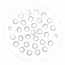 4-1/4" Biscuit Stamped Strainer