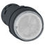 Harmony XB7 Monolithic Illuminated Push Button w/ Integral LED, Spring Return, 1 NO - Clear (24 VAC/DC)