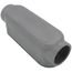 2" Threaded C Type Rigid Conduit Body w/ Cover - Aluminum