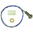 Small Metal Button Sensor, 10K Ohm NTC Type II