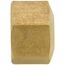 (61C-6) 3/8" OD Brass Compression Cap (Lead Free)