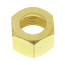 (61-6) 3/8" OD Brass Compression Nut (Bag of 10)