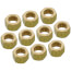 (61-8) 1/2" OD Brass Compression Nut (Bag of 10)