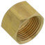 (61-8) 1/2" OD Brass Compression Nut (Bag of 10)