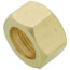 (61-10) 5/8" OD Brass Compression Nut (Bag of 5)