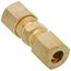 (62-4) 1/4" OD Brass Compression Union, Lead Free