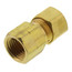(66-64) 3/8" OD x 1/4" FIP Brass Compression Connector, Lead Free