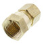 (66-88) 1/2" OD x 1/2" FIP Brass Compression Connector, Lead Free