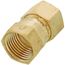 (66-108) 5/8" OD x 1/2" FIP Brass Compression Connector, Lead Free