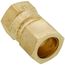 (66-108) 5/8" OD x 1/2" FIP Brass Compression Connector, Lead Free