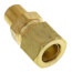 (68-62) 3/8" OD x 1/8" MIP Brass Compression Connector, Lead Free
