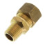 (68-84) 1/2" OD x 1/4" MIP Brass Compression Connector, Lead Free